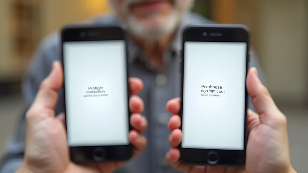 Příklady nastavení kontrastu v aplikaci — slabý kontrast versus vysoký kontrast textu